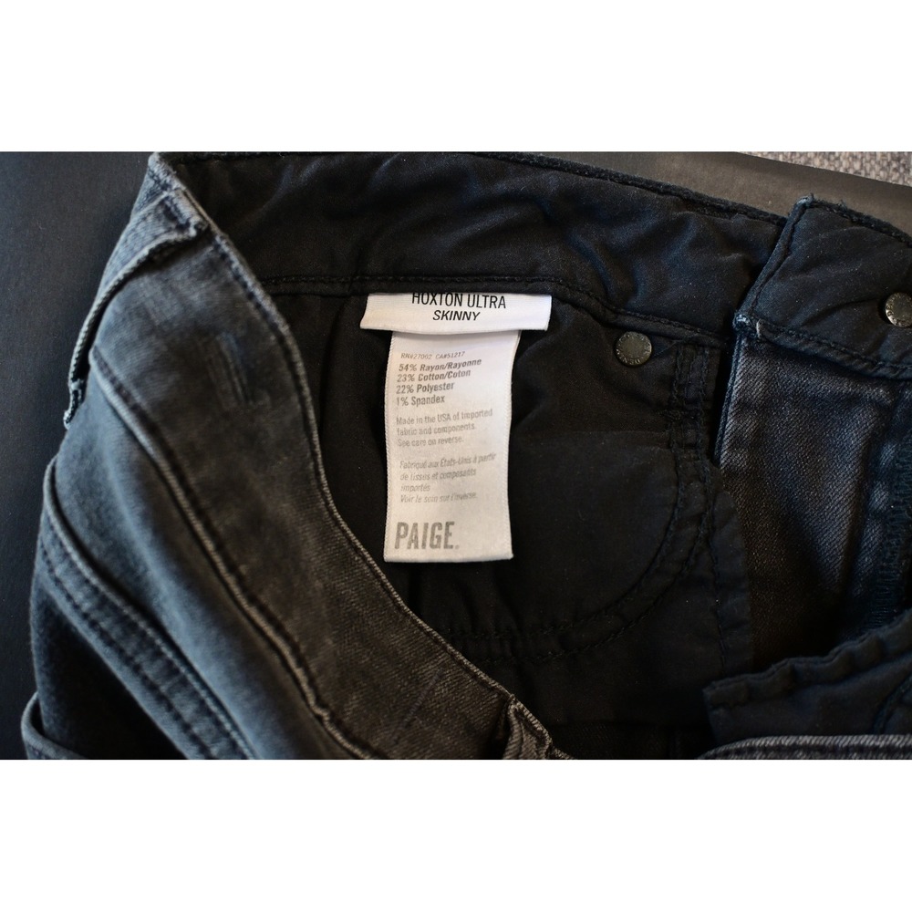 Paige Hoxton Ultra Skinny Black Jeans - Picture 7 of 10